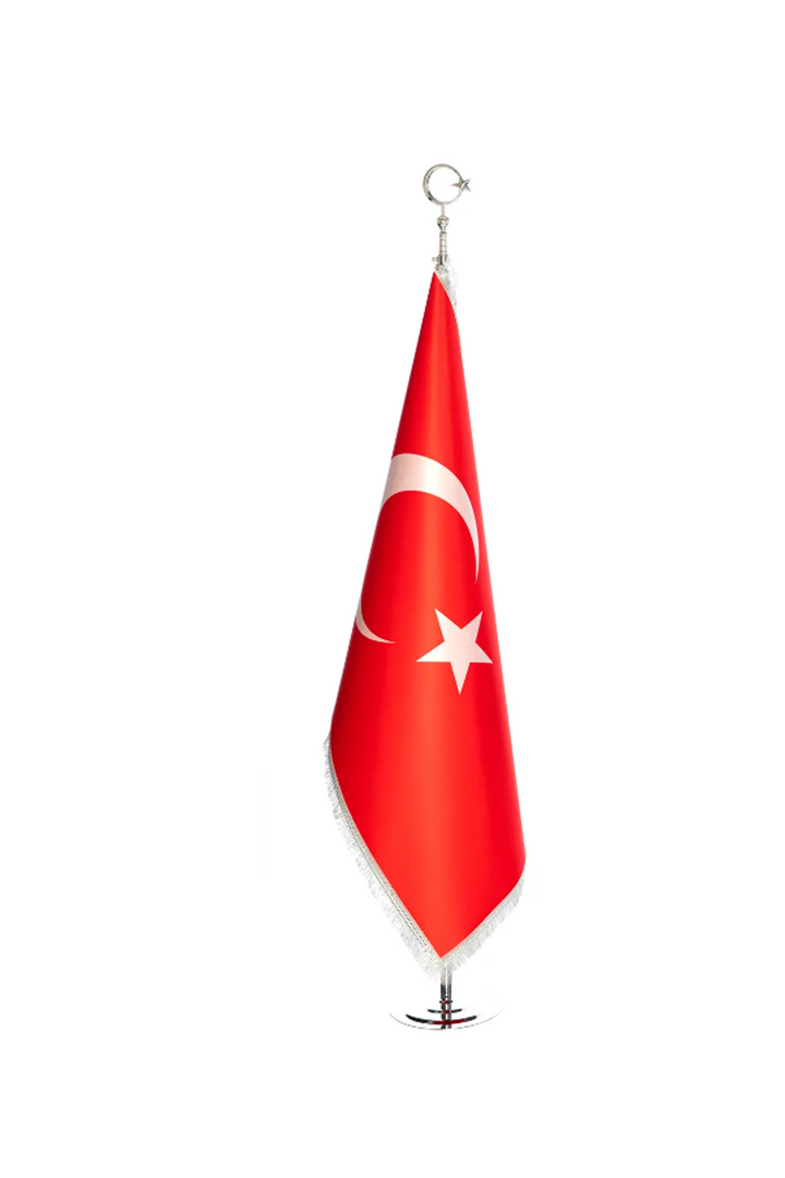 Makam Bayrağı (krom Direk) – ön görünüm