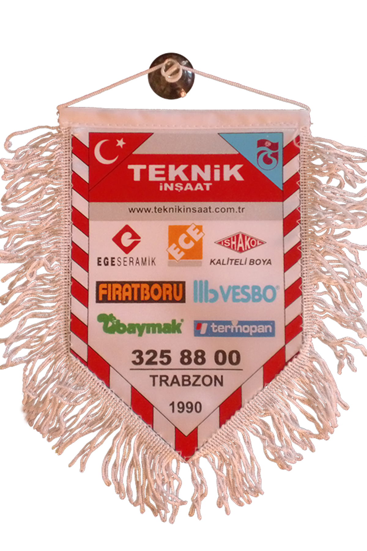 Firma Tanıtım Beşgen Flama