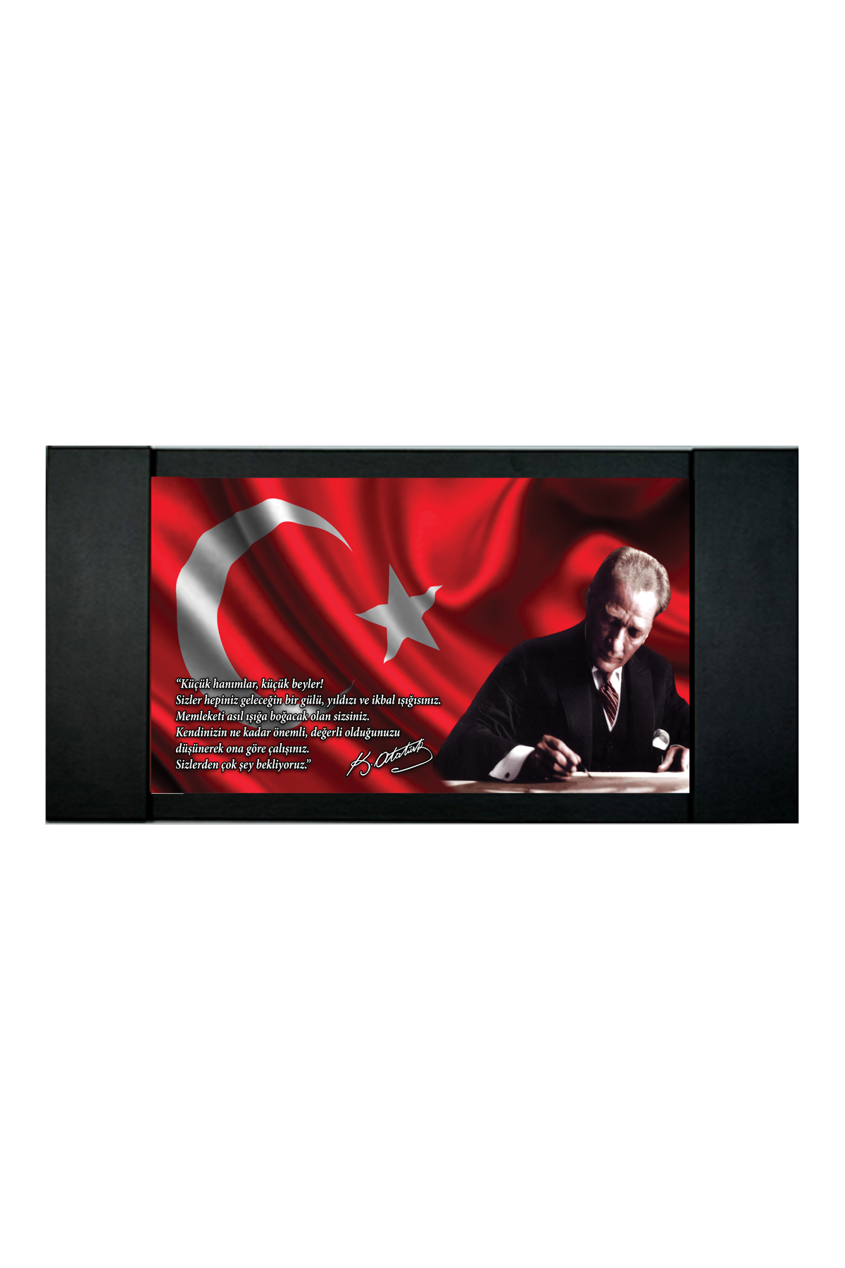 Atatürk Makam Panosu – “Küçük Hanımlar, Küçük Beyler” (MP010-1) – ön görünüm