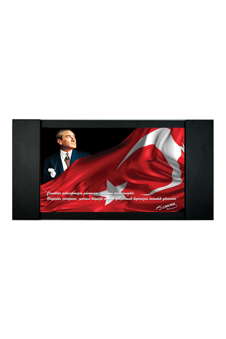 Atatürk Makam Panosu – “Çocuklar Geleceğimizin Güvencesi” (MP102-1) – ön görünüm