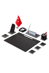 Diamond Silver Sümen Takımı 10 Parça Siyah