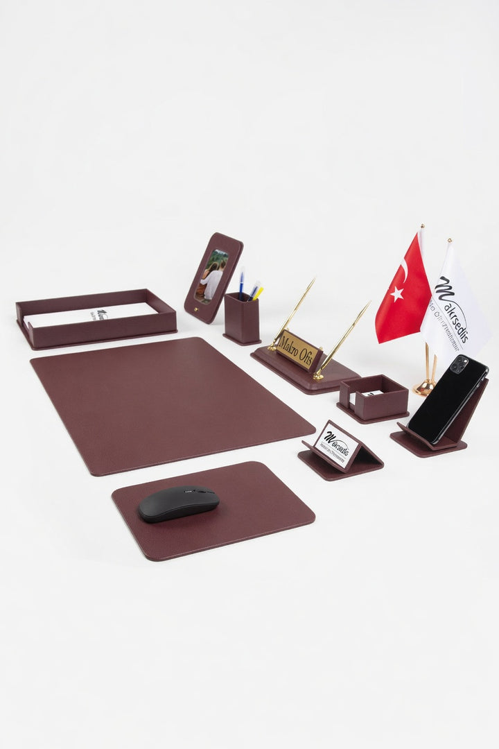 Dora Sümen Takımı 12 parça Bordo Full Set – ikinci açı