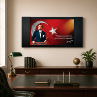 Atatürk Makam Panosu – “Vatanını En Çok Seven” Kürsü (MP017-1) – detay görünümü