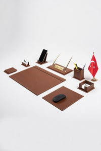 G101 Deri Sümen Takımı 11 Parça Taba Full Set – ikinci açı