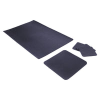 Suni Deri Masa Padi Yeşil Masa Sümeni & Mousepad – parça düzeni