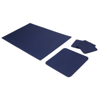Suni Deri Masa Padi Taba Masa Sümeni & Mousepad – detay görünümü