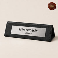 Masaüstü İsimlik — Siyah