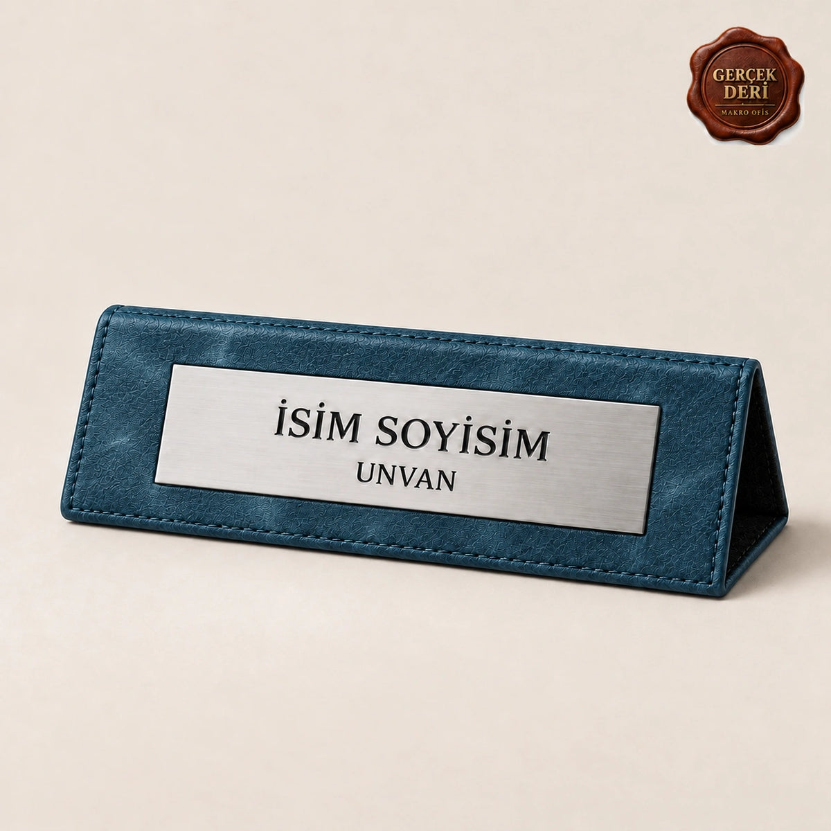 Masaüstü İsimlik — Mavi