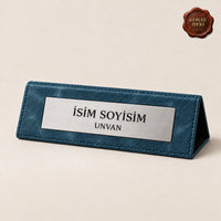 Masaüstü İsimlik — Mavi