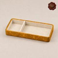 İki Bölmeli Masaüstü Organizer Model 1 — Sarı
