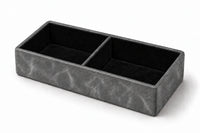 İki Bölmeli Masaüstü Organizer Model 2 — Gri