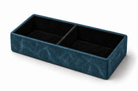 İki Bölmeli Masaüstü Organizer Model 2 — Mavi