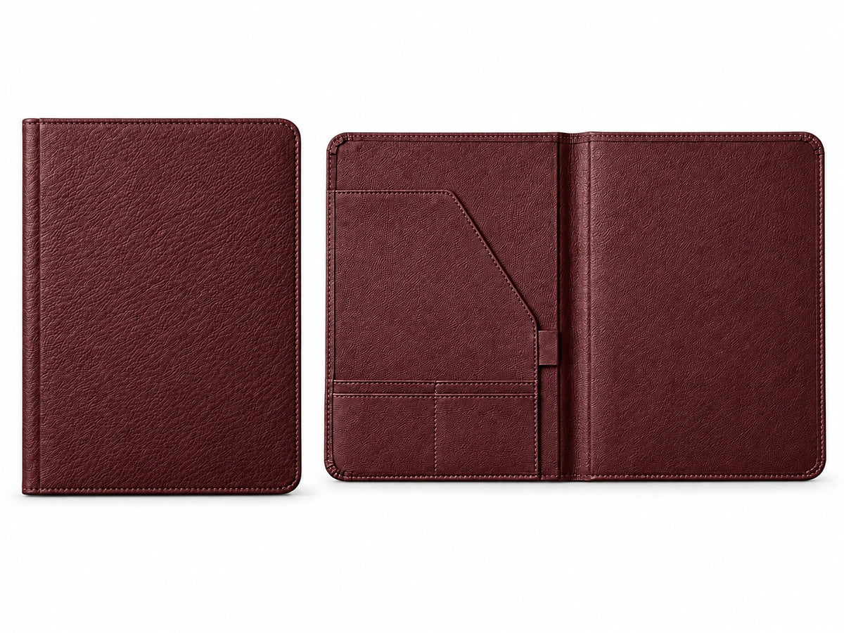 Kapaklı Cepli Sekreterlik Model 2 — Bordo