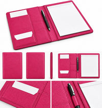 Çok Cepli Notluklu Sekreterlik Model 4 — Pembe
