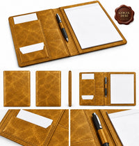 Çok Cepli Notluklu Sekreterlik Model 4 — Sarı