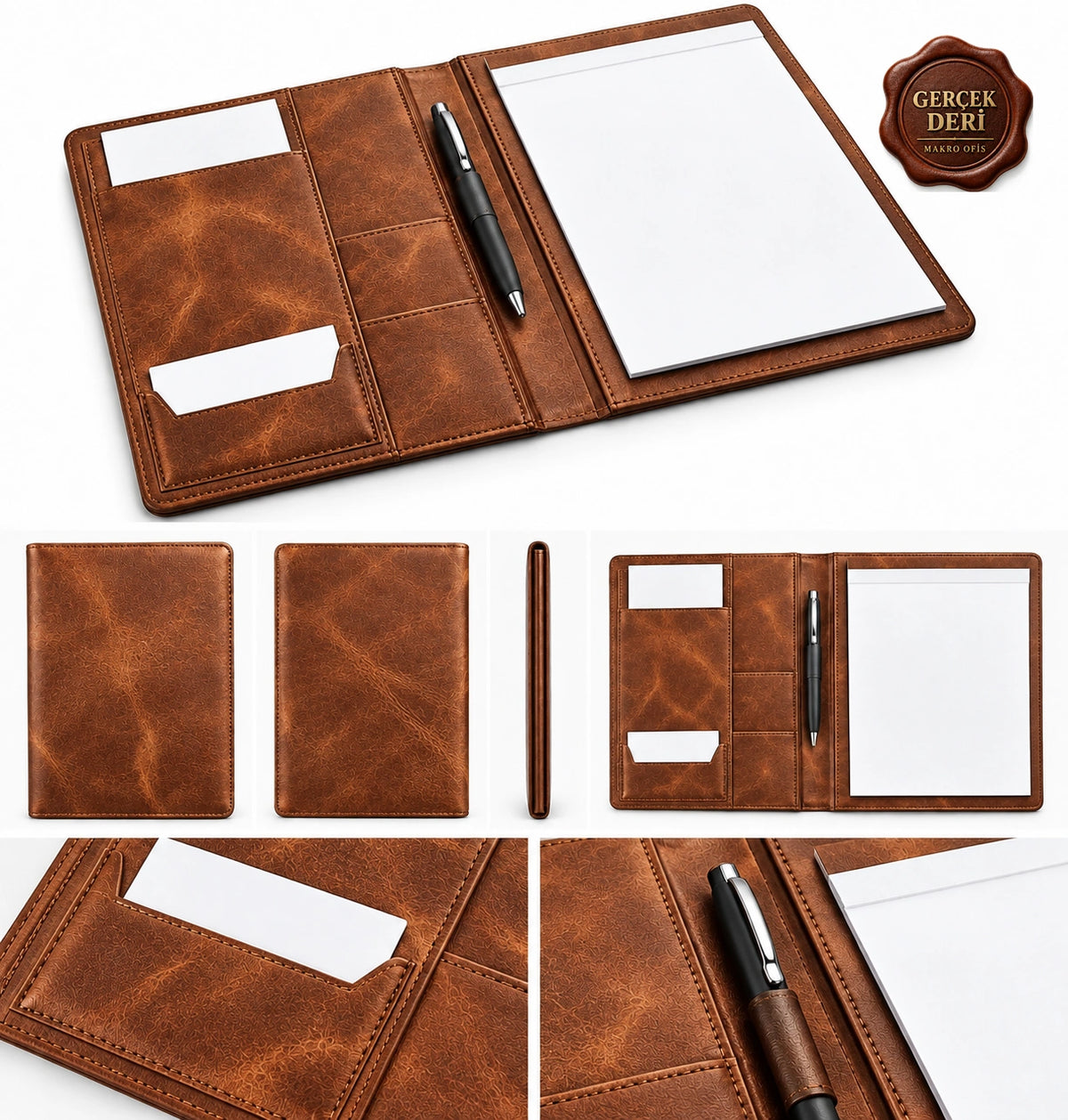 Çok Cepli Notluklu Sekreterlik Model 4 — Taba