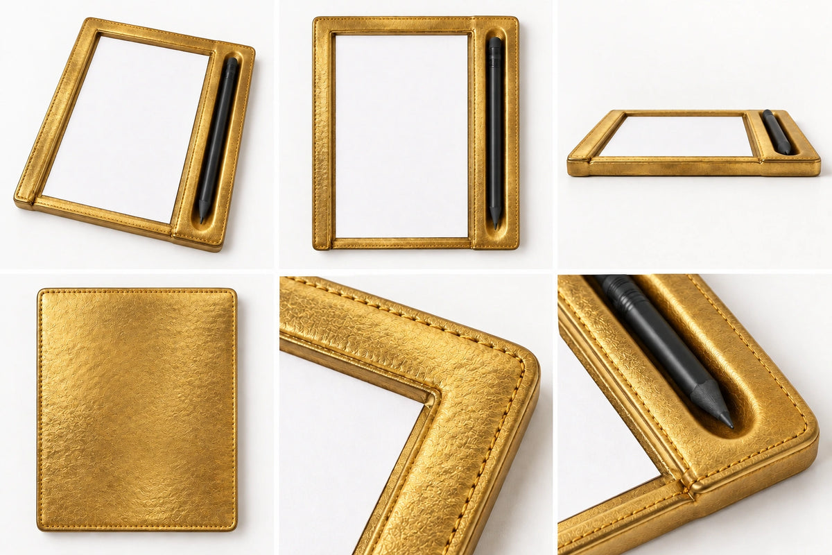 Kalem Yuvalı Sekreterlik Notluk — Gold