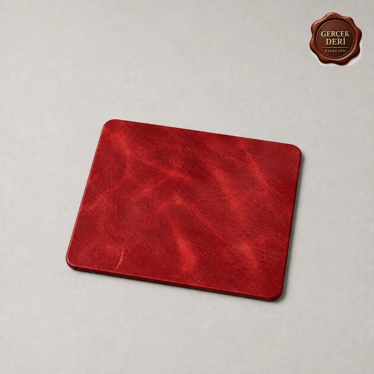 Dikişli Masaüstü Mousepad — Kırmızı