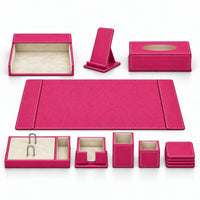 Ofis Masa Seti Model 3 — Pembe