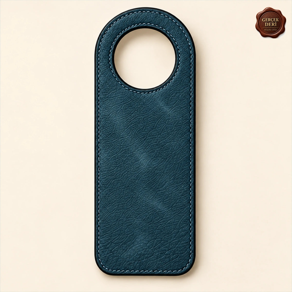 Otel Kapı Kolu Bilgi Kartı — Mavi