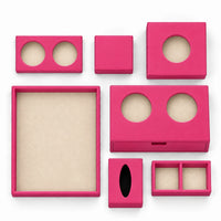 Otel Masaüstü Seti V2 Model 11 — Pembe