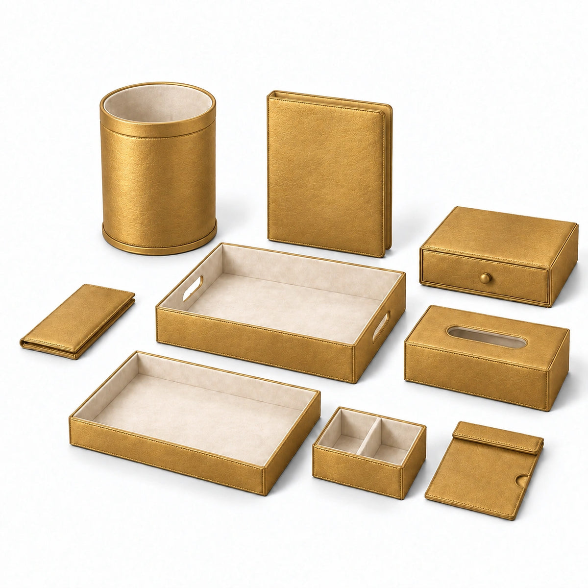 Otel Oda Aksesuar Seti V2 Model 12 — Gold
