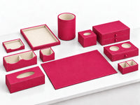 Geniş Tepsili Otel Seti V2 Model 15 — Pembe