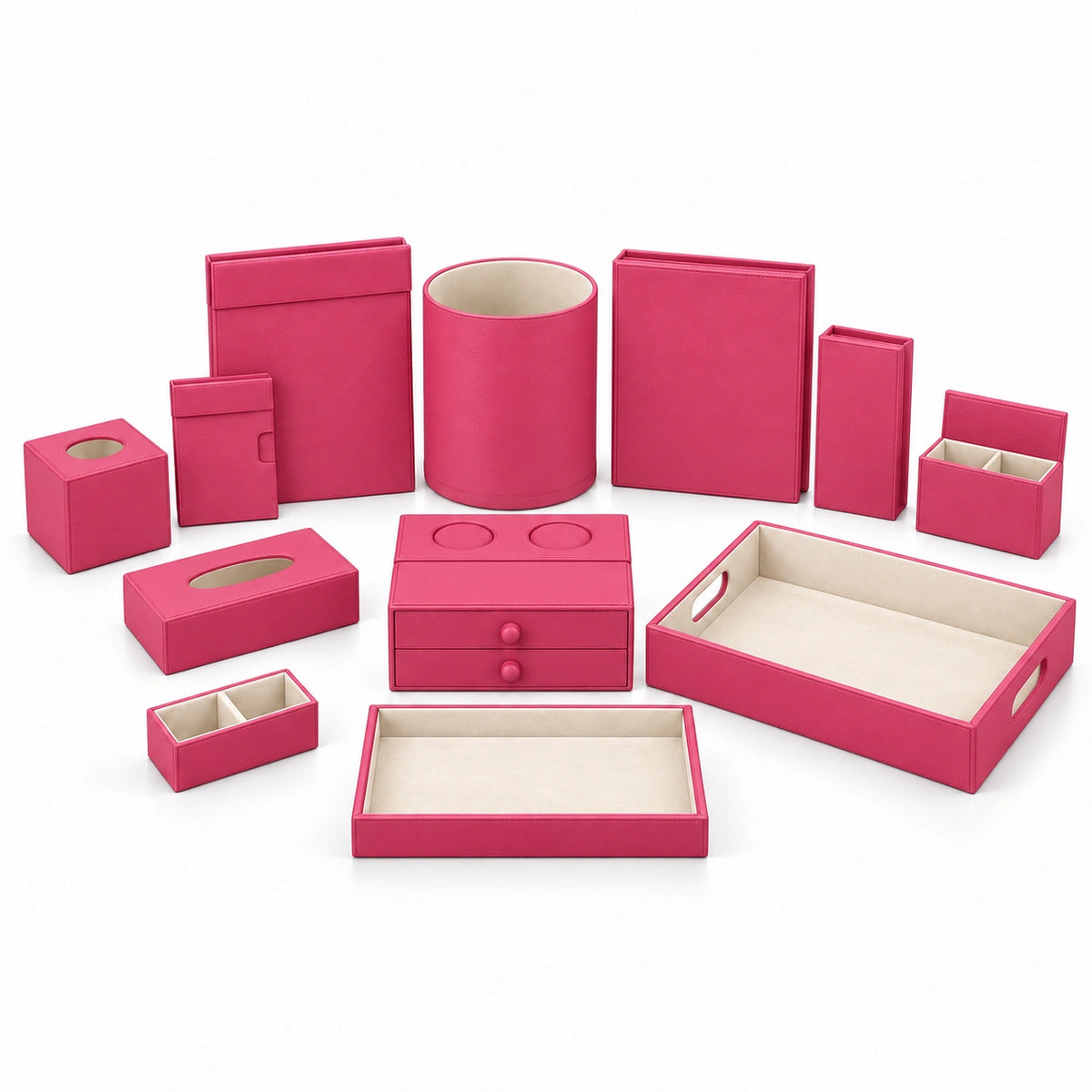 Tepsili Otel Oda Seti V2 Model 5 — Pembe