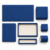 Otel Masaüstü Düzenleyici Set V2 Model 9 — Mavi