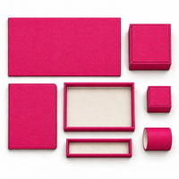 Otel Masaüstü Düzenleyici Set V2 Model 9 — Pembe