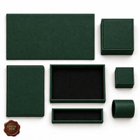 Otel Masaüstü Düzenleyici Set V2 Model 9 — Yeşil