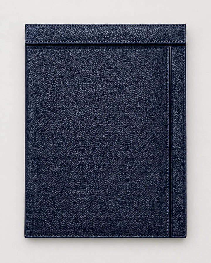 Kalemsiz Üst Kapaklı İmza Sümeni Model 4 — Lacivert — görünüm 1