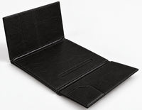 İki Kapaklı İmza Sümeni Model 5 — Damarlı Acı Kahve — görünüm 1