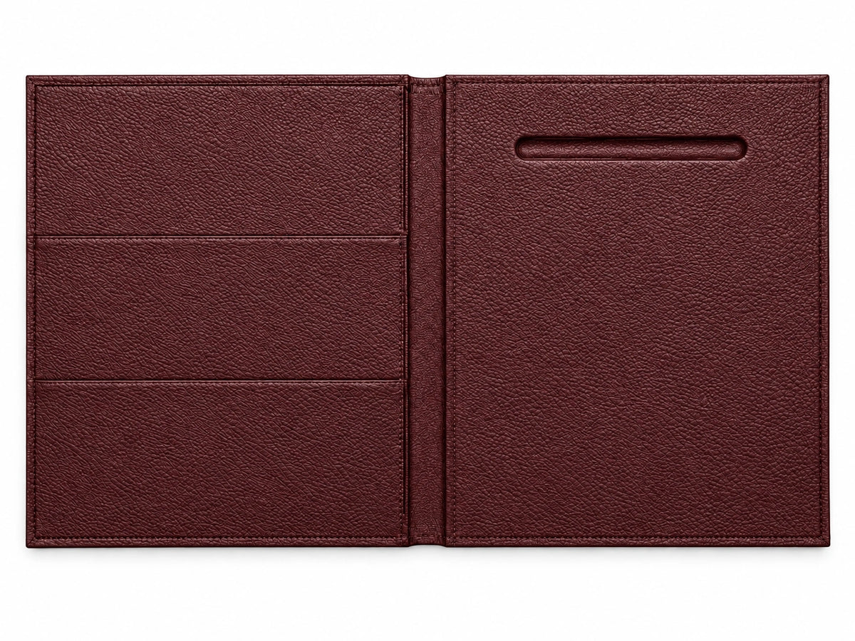 Cepli İmza ve Evrak Dosyası Model 6 — Bordo